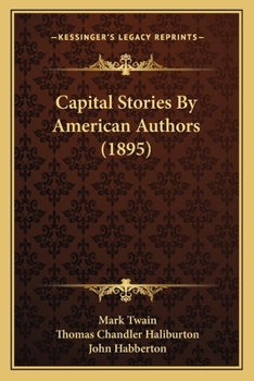Paperback Capital Stories By American Authors (1895) Book