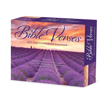 Calendar Bible Verses 2025 6.2 X 5.4 Box Calendar Book