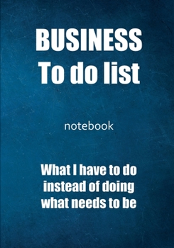Paperback My "To do lists" - notebook tasks to do: To do list - Notebook to be completed - 7 x 10 inches - 102 high quality pages - Paperback - Lined - Notebook Book