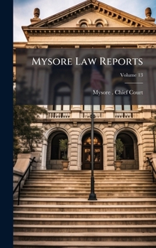 Mysore Law Reports