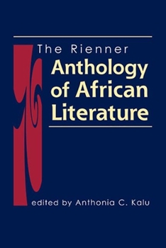 Paperback The Rienner Anthology of African Literature Book