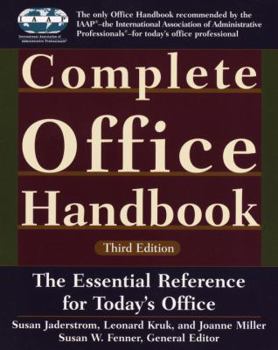 Paperback Complete Office Handbook: Third Edition [Large Print] Book