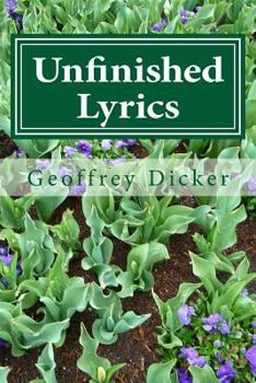 Paperback Unfinished Lyrics Book