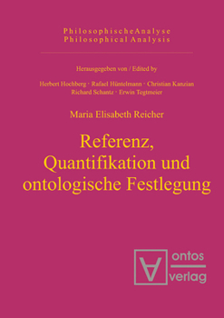 Hardcover Referenz, Quantifikation und ontologische Festlegung [German] Book