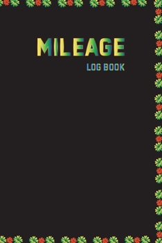 Paperback Mileage Log Book: Vehicle Maintenance Logbook Book