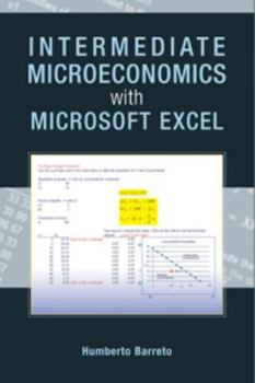 Hardcover Intermediate Microeconomics with Microsoft Excel Book