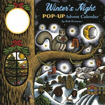Calendar Winter's Night Pop-Up Advent Calendar Book