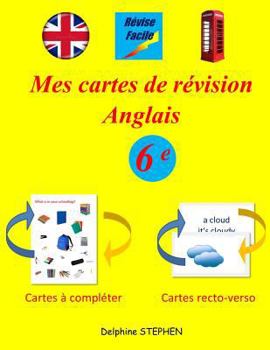 Paperback Mes cartes de révision Anglais 6e [French] Book