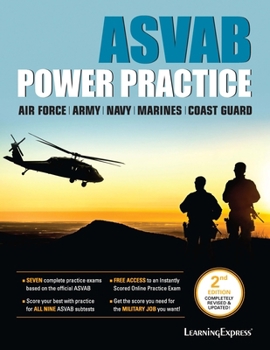 Paperback ASVAB: Power Practice Book