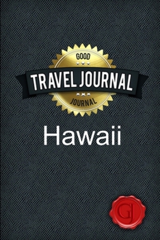 Paperback Travel Journal Hawaii Book