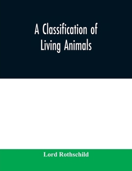 Paperback A classification of living animals Book