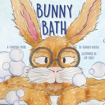 Paperback Bunny Bath: A Counting Book