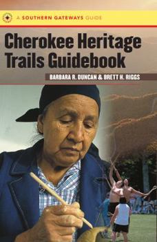 Paperback Cherokee Heritage Trails Guidebook Book