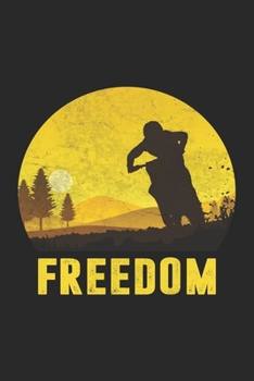 Freedom: Motocross Notebook Blank Dot Grid Dirt Bike Journal dotted with dots 6x9 120 Pages Checklist Record Book Take Notes Gift Planner Paper Men ... Motorsport Motocross Dirt Bike Lovers Fans