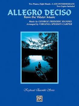 Paperback Allegro Deciso (from the Water Music): Sheet Book