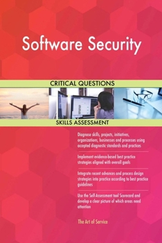 Paperback Software Security Critical Questions Skills Assessment Book