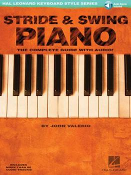 Paperback Stride & Swing Piano Book