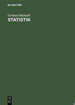 Hardcover Statistik [German] Book