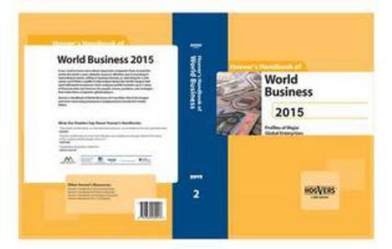 Hardcover Hoover's Handbook of World Business 2015 Book