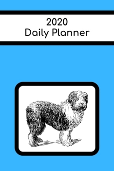 Paperback 2020 Daily Planner: Sheepdog; January 1, 2020 - December 31, 2020; 6" x 9" Book