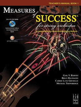 Paperback Measures of Success for String Orchestra-Teacher's Manual Bk 1 Book