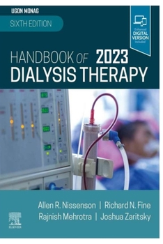 Paperback Handbook of Dialysis Therapy 2023 Sixth Edition Book