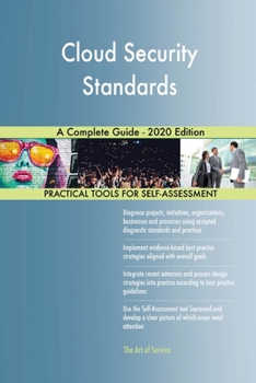 Paperback Cloud Security Standards A Complete Guide - 2020 Edition Book