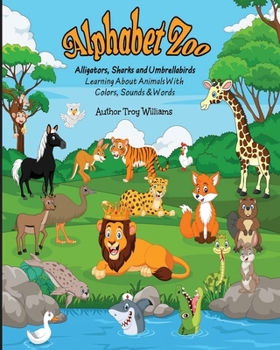 Paperback Alphabet Zoo [Large Print] Book