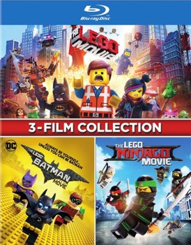 Blu-ray 3-Film Collection: The LEGO Movie / The LEGO Ninjago Movie / The LEGO Batman Movie Book