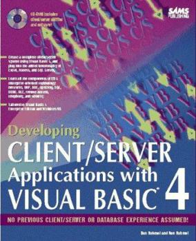 Paperback Developing Client/Server Applications with Visual Basic 4 Book