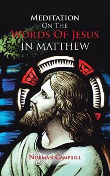 Paperback Meditation on the Words of Jesus in Matthew Book