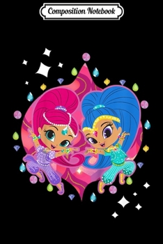 Composition Notebook: Kids Shimmer & Shine Diamonds And Gems  Journal/Notebook Blank Lined Ruled 6x9 100 Pages