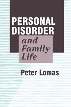 Hardcover Personal Disorder and Family Life Book