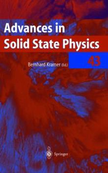 Hardcover Advances in Solid State Physics Book
