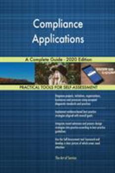 Paperback Compliance Applications A Complete Guide - 2020 Edition Book