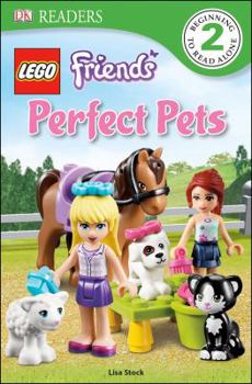 Paperback DK Readers L2: Lego Friends Perfect Pets Book