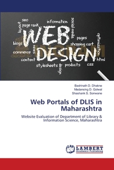 Paperback Web Portals of DLIS in Maharashtra Book