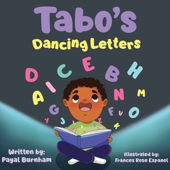 Paperback Tabo's Dancing Letters: A Teach to Speech Book [Large Print] Book
