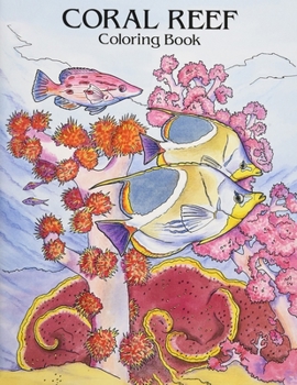 Paperback Coral Reef Coloring Book
