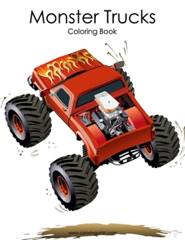 Paperback Monster Trucks Coloring Book 1 Book