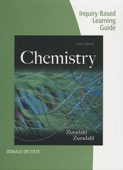 Spiral-bound Inquiry Based Learning Guide for Zumdahl/Zumdahl's Chemistry, 9th Book