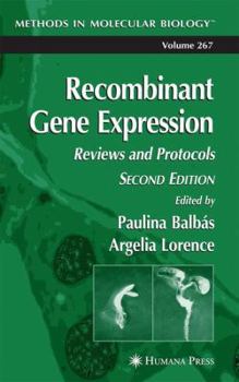 Paperback Recombinant Gene Expression: Reviews and Protocols Book