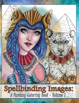 Paperback Spellbinding Images: A Fantasy Coloring Book