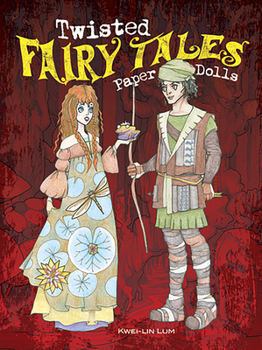 Paperback Twisted Fairy Tales Paper Dolls Book