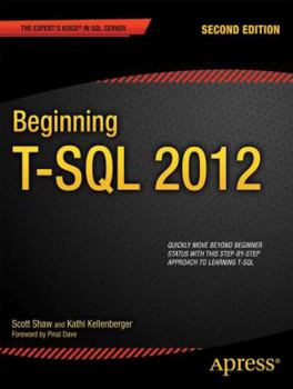 Paperback Beginning T-SQL 2012 Book