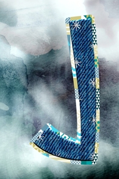 J: Initial Monogram Journal to write in Positive Thoughts for Women Teens Girls gifts holidays