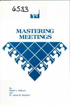 Paperback Mastering Meetings Book