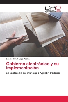 Paperback Gobierno electrónico y su implementación [Spanish] Book