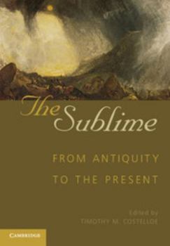 The Sublime: From Antiquity to the Present