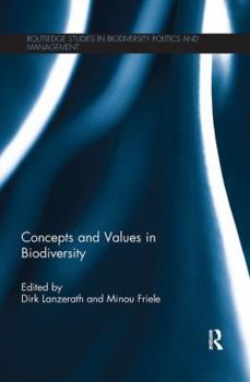 Paperback Concepts and Values in Biodiversity Book